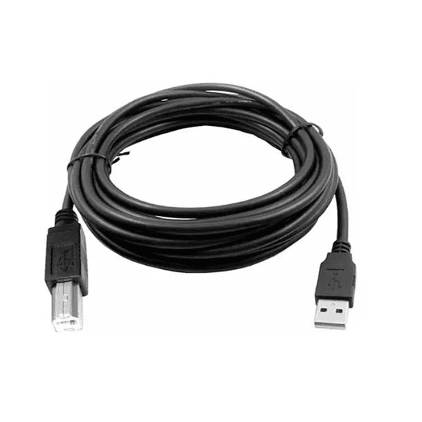 Cable De Impresora Y Scanner A-b De 1,5 Metros Con Usb 2.0 3