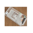 Organizador Refrigerador Acrilico Transparente Con Tapa 5