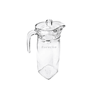 Jarra De Vidrio Alargada Con Tapa  6