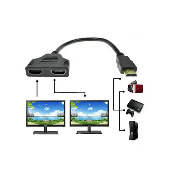 Splitter Hdmi 2x1 Full Hd Switch Multiplicador Hdmi 1080p 3