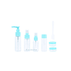 Kit De Viaje Portátil Botella De Vacío Dispensador Líquidos 4