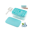 Bandejas Cubitos De Hielo Tapa , Contenedor  Y Cuchara 1