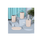 Set Accesorios De Baño 4pzs Portacepillos Jabonera 1