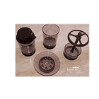 Set Accesorios De Baño 4pzs Portacepillos Jabonera 2