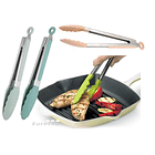 Pinzas Tenazas Cocina Asados Bbq Comedor Acero Inox Silicona 1