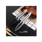 Pinzas Tenazas Cocina Asados Bbq Comedor Acero Inox Silicona 8