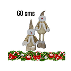 Pack 3 Monos Muñecos Navideños Patas Largas 60cm Pascuero 7