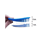 Taloneras Plantillas Silicona Unisex Para Aumentar Altura 5