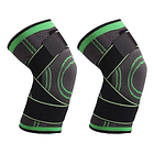 Rodillera De Compresión Con Fibra Elastica Con Velcro  2