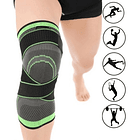 Rodillera De Compresión Con Fibra Elastica Con Velcro  7