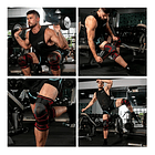 Rodillera De Compresión Con Fibra Elastica Con Velcro  8