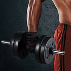 Guantes Entrenamiento Gym Levantamiento De Pesas Negro  2