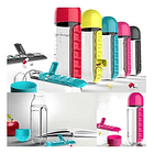 Botella De Agua 600ml + Pastillero Organizador De Pastillas  1