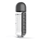 Botella De Agua 600ml + Pastillero Organizador De Pastillas  4