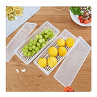 Taper Tupper Organizador Plastico Para Comida Nevera 8