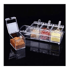 Condimenteros Recipientes Para Especies 4 Unidades Cocina  5