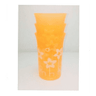 Set 12 Vasos Plásticos Resistentes Reutilizables Colores 2