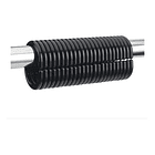 Set Kit Ganchos Argolla Cortina Baño Ducha 12und Pvc Negro 2