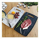 Tabla Cortar Plastica Profesional Diseño De Marmol 6