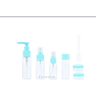 Kit De Viaje Portátil Botella De Vacío Dispensador Líquidos 1