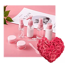 Kit De Viaje Portátil Botella De Vacío Dispensador Líquidos 10