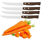 Set 12 Cuchillos Mesa Con Diente Y Mago De Madera 1