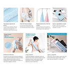 Toalla De Frotamiento Limpieza Corporal Toalla Exfoliante 3