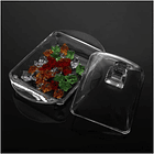 Mantequillera Rectangular De Vidrio 2