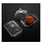 Mantequillera Rectangular De Vidrio 3