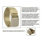 Cinturón Táctico Militar Correa De Cintura 120cm Unisex 10