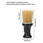 Brocha Para Peluquería Barbero Con Dispensador De Talco. 4
