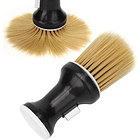 Brocha Para Peluquería Barbero Con Dispensador De Talco. 6