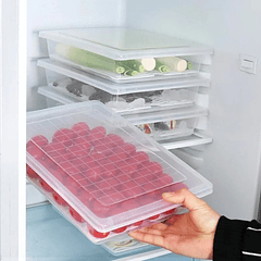 Taper Tupper Organizador Plastico Para Comida Nevera 