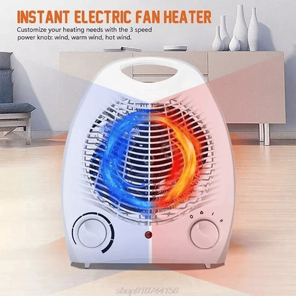 Calefactor Eléctrico Termoventilador 2000w   3