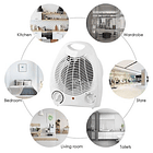 Calefactor Eléctrico Termoventilador 2000w   5