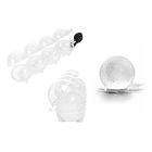 Molde Para Hielo Esfera Cubetera Hielos Para Whisky Cubeta P 1