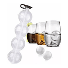 Molde Para Hielo Esfera Cubetera Hielos Para Whisky Cubeta P 5