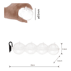 Molde Para Hielo Esfera Cubetera Hielos Para Whisky Cubeta P 7