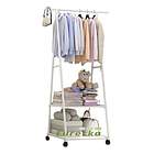 Estante Organizador Colgador Con Perchero Exhibidor De Ropa  2