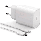 Cargador Adaptador Cabezal 25w Carga Rápida Más Cable 5