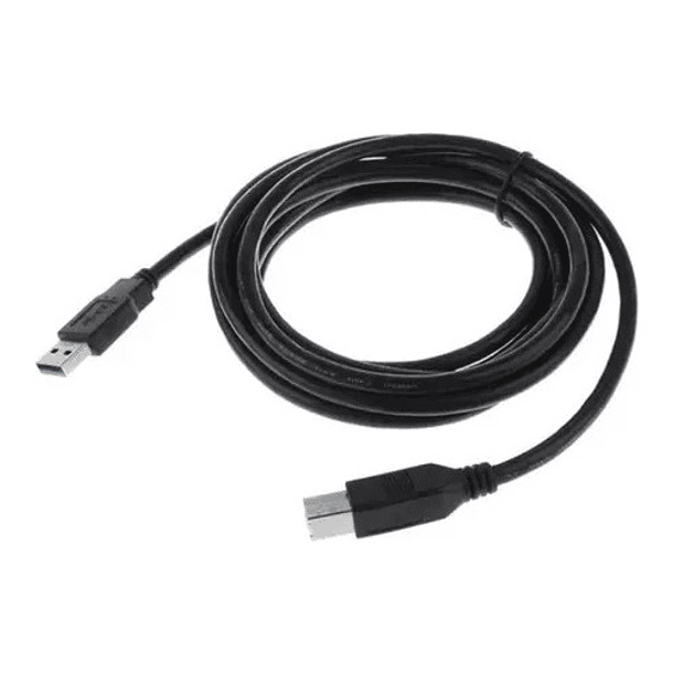 Cable De Impresora Y Scanner A-b De  1,5 Metros Con Usb 2.0 2