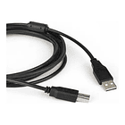 Cable De Impresora Y Scanner A-b De  1,5 Metros Con Usb 2.0 3