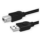Cable De Impresora Y Scanner A-b De  1,5 Metros Con Usb 2.0 4