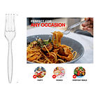 Set 24 Servicio Plástico Desechable Para Cumpleaños Fiestas 4