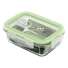 Taper Tupper Hermético Vidrio Comida 1.300ml  1