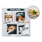 Taper Tupper Hermético Vidrio Comida 1.300ml  3