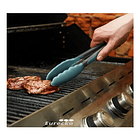Pinzas Tenazas Cocina Asados Bbq Comedor Acero Inox Silicona 3