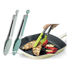 Pinzas Tenazas Cocina Asados Bbq Comedor Acero Inox Silicona 7