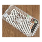 Organizador Refrigerador Transparente Con Tapa Acrílico. 4