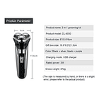 Máquina De Afeitar Eléctrica 3d Fuerte Y Duradero 4
